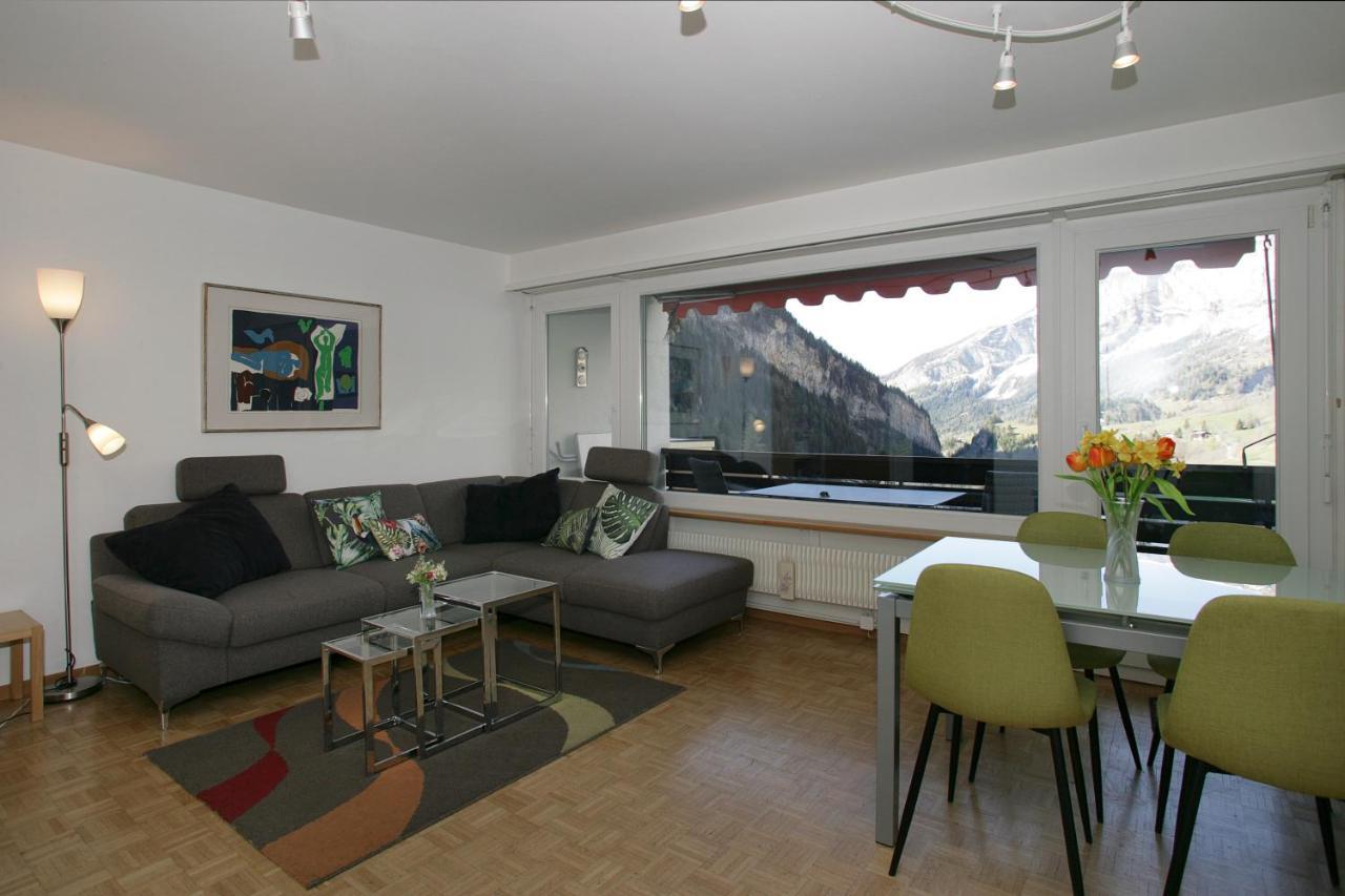 Apartments Haus Quelle Leukerbad Zewnętrze zdjęcie