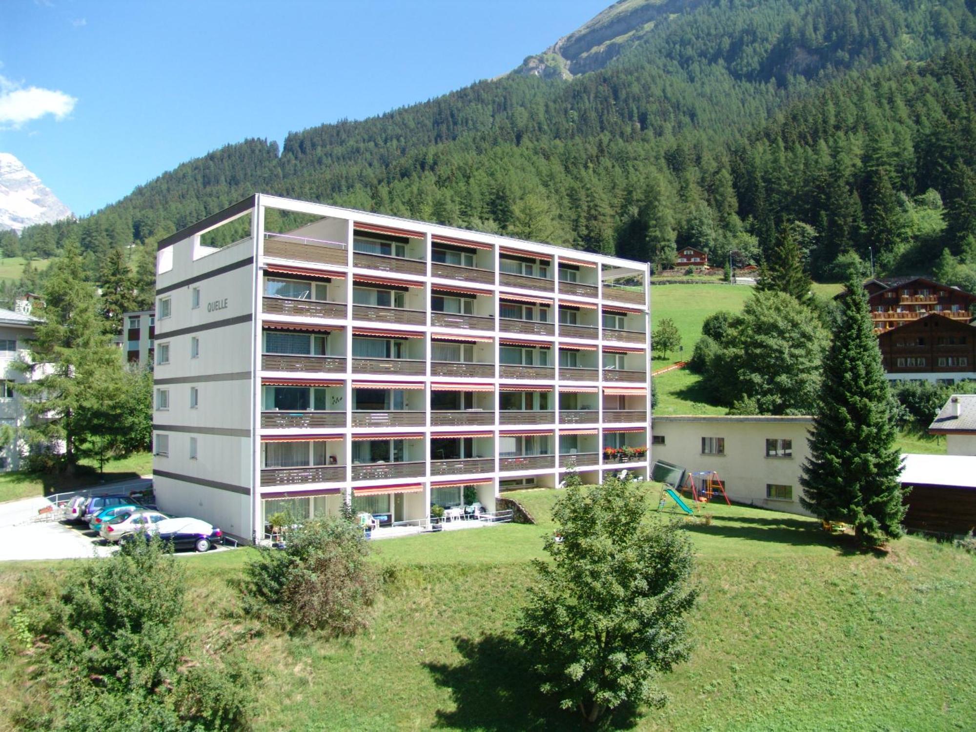 Apartments Haus Quelle Leukerbad Zewnętrze zdjęcie